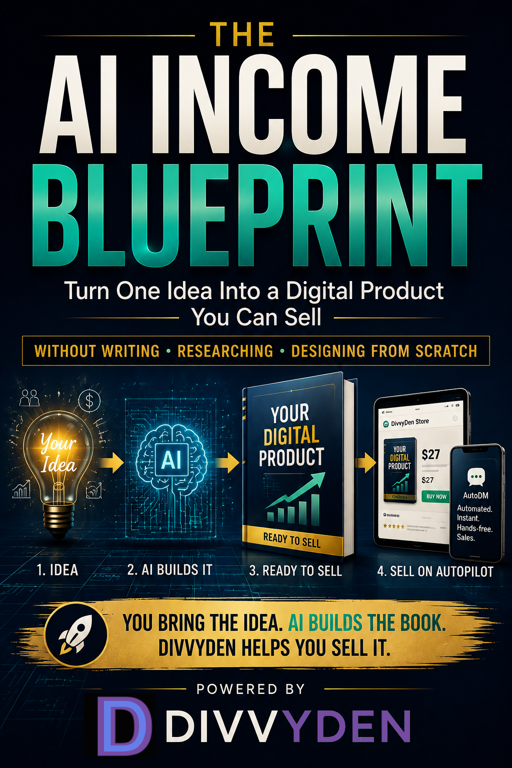 The AI Income Blueprint cover